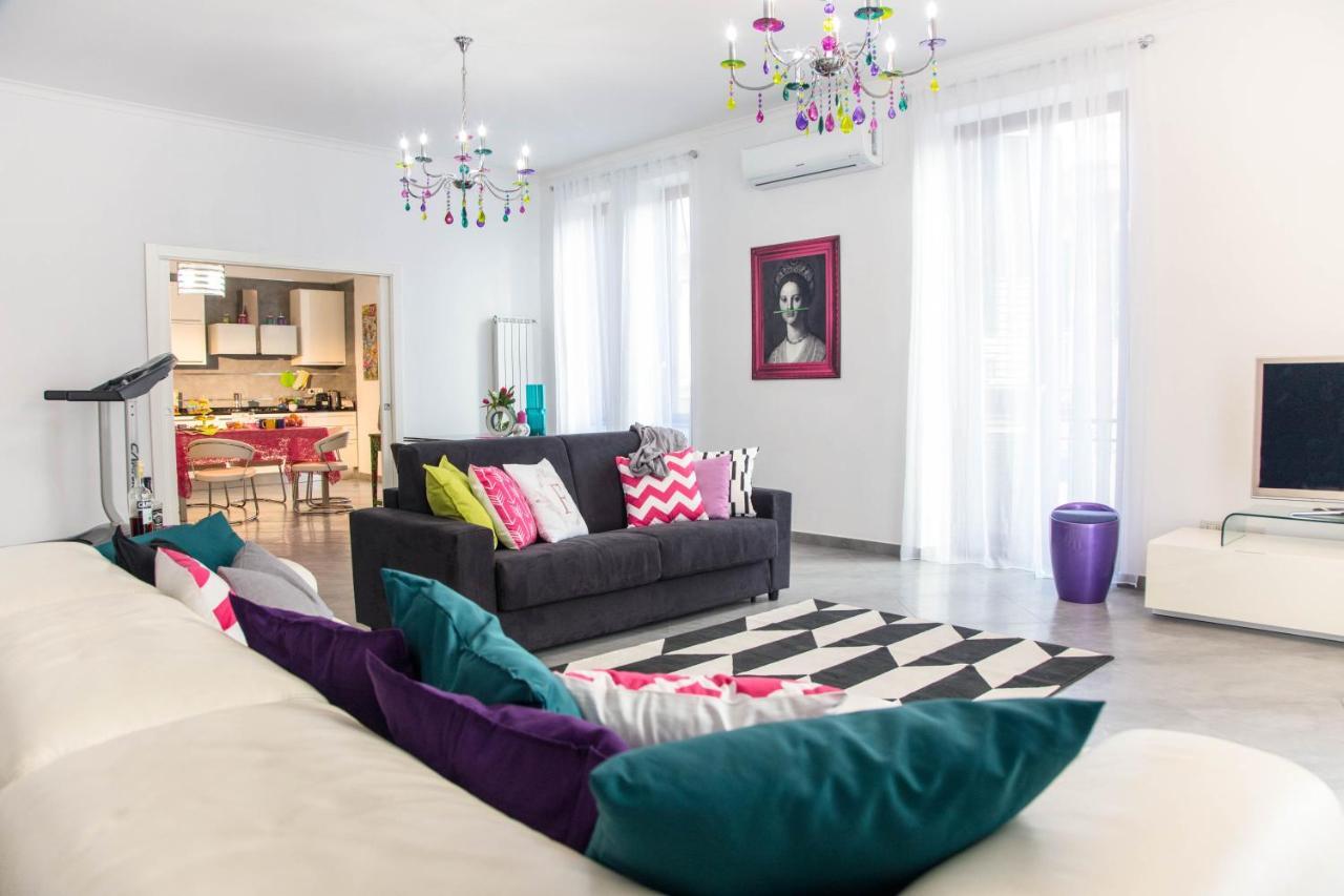 Ferdinando Arthouse Oversized Modern Apartment - By Gocce Team ナポリ エクステリア 写真